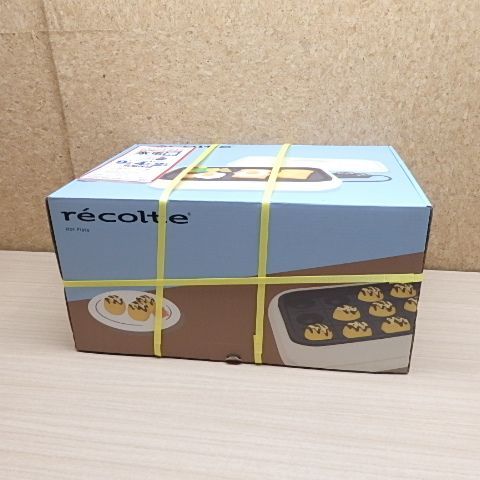未開封品 recolte RHP-1(W) クリームホワイト レコルト ホットプレート