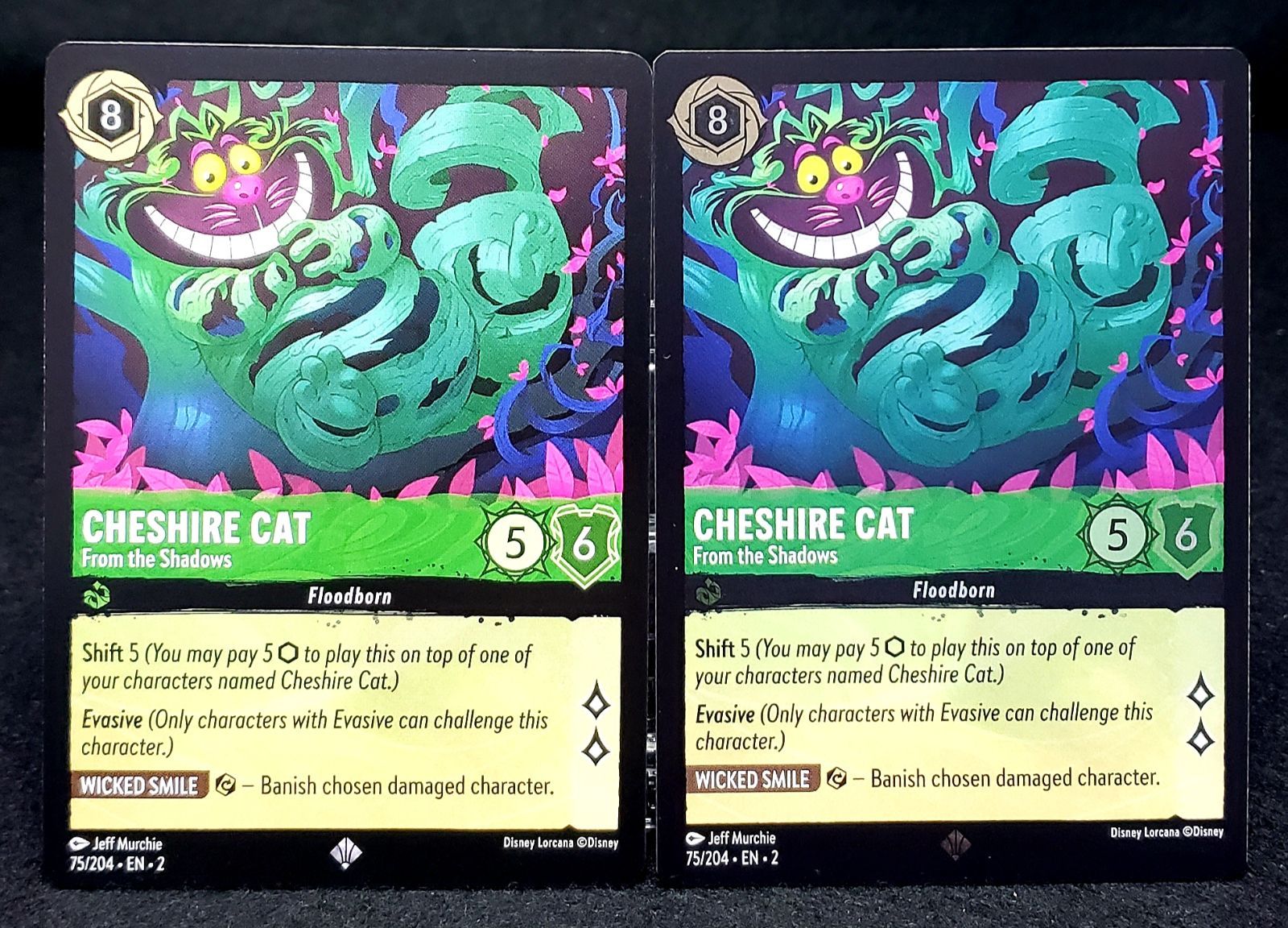 LORCANA】75/204-EN・2 CHESHIRE CAT SR 2枚セット ロルカナ - メルカリ