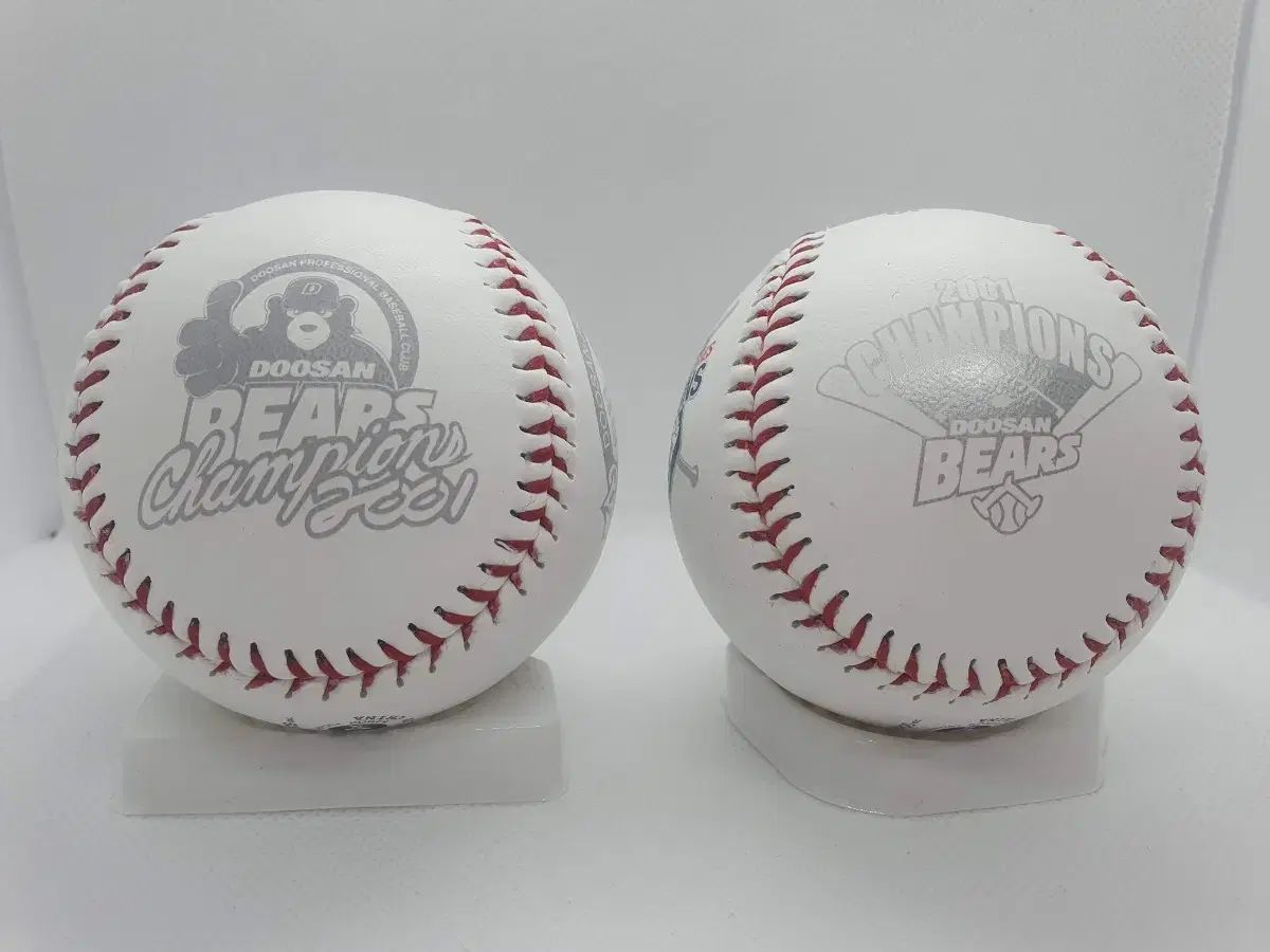  KBO 斗山ベアーズ 2015 年 勝利のお祝い レア 記念球 2 犬 セット 記念グッズ