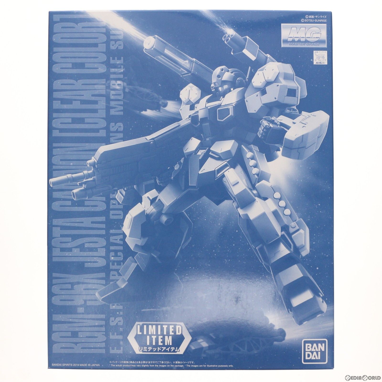BANDAI - イベント限定 MG 1/100 RGM-96X ジェスタ・キャノン(クリアカラー) 機動戦士ガンダムUC(ユニコーン) プラモデル(5058989) バンダイスピリッツ イベント限定 MG 1/100 RGM-96X ジェスタ・キャノン(クリア