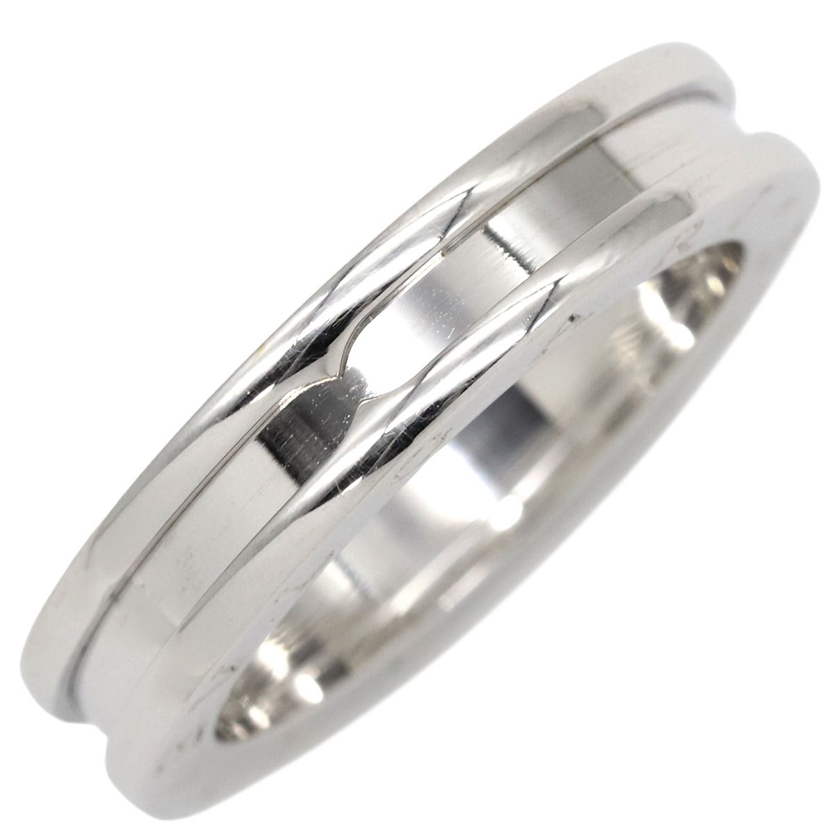 BVLGARI B.zero1 シルバー925 サイズ18号～19号 Bulgari Bvlgari 18K White Gold & Diamond 4-Band B.Zero1 Ring
