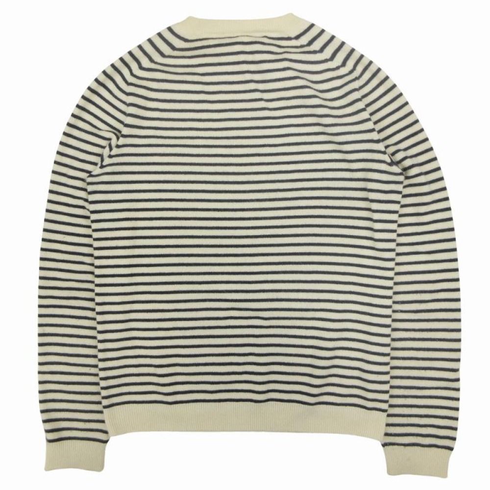 良品 ROCHAS ロシャス Rロゴ ボーダー ニット セーター トップス 良品 ROCHAS ロシャス Rロゴ ボーダー ニット セーター トップス