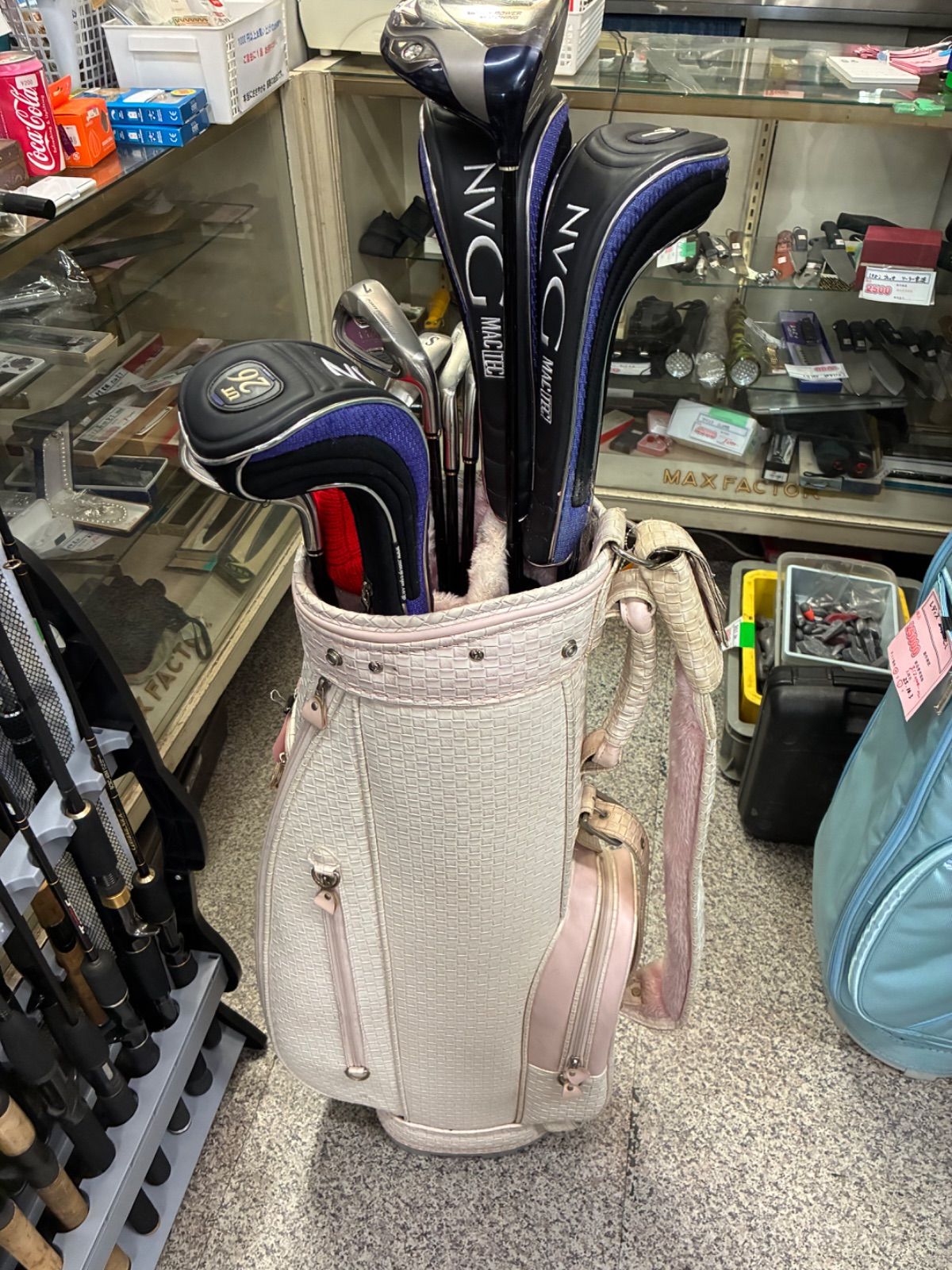 【レディース右】ミズノマグレガー NVC レディースゴルフセット レディース右】ミズノマグレガー NVC レディースゴルフセット