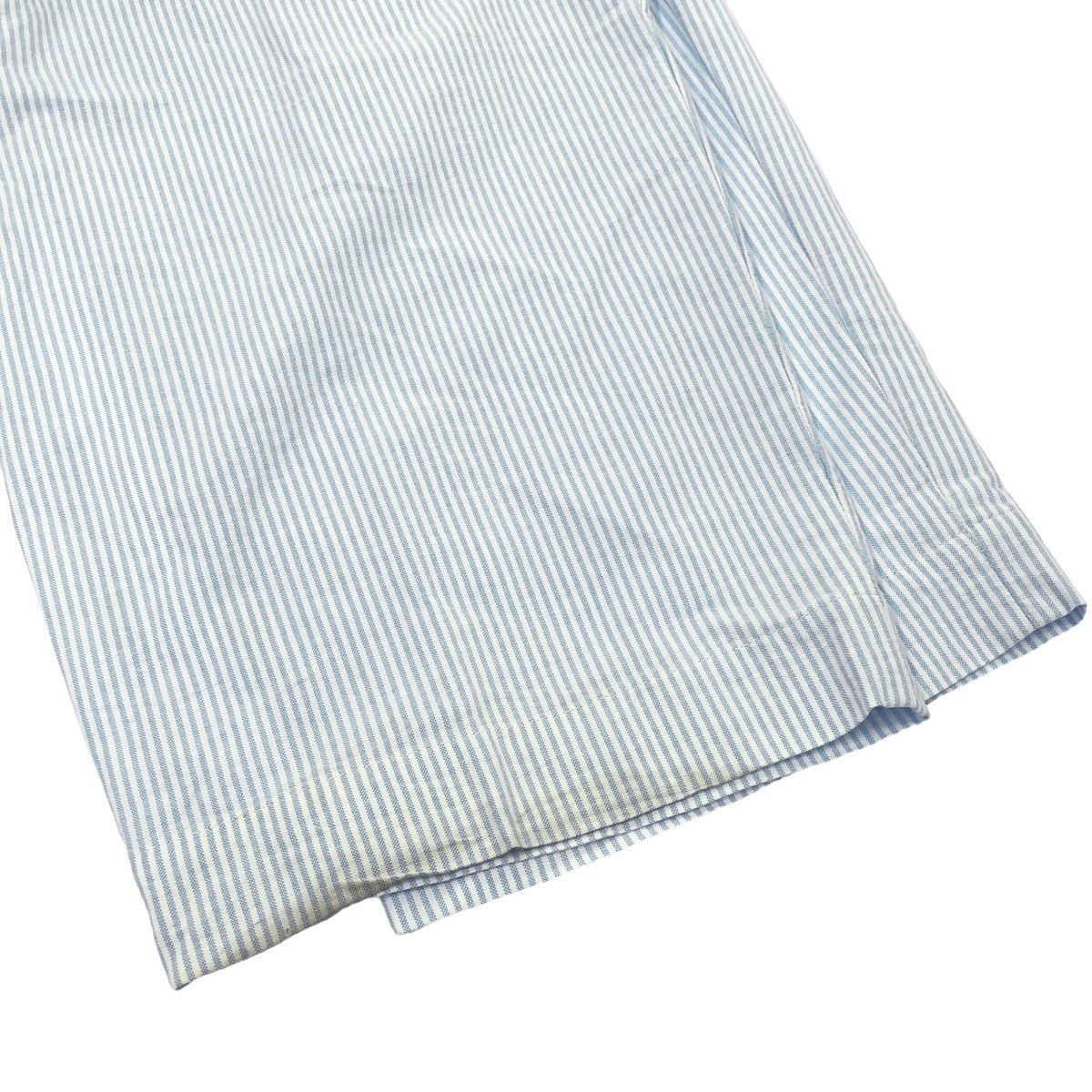 ES:S エス 24SS IN-TUCK BAGGY PANTS ストライプタックバギーパンツ