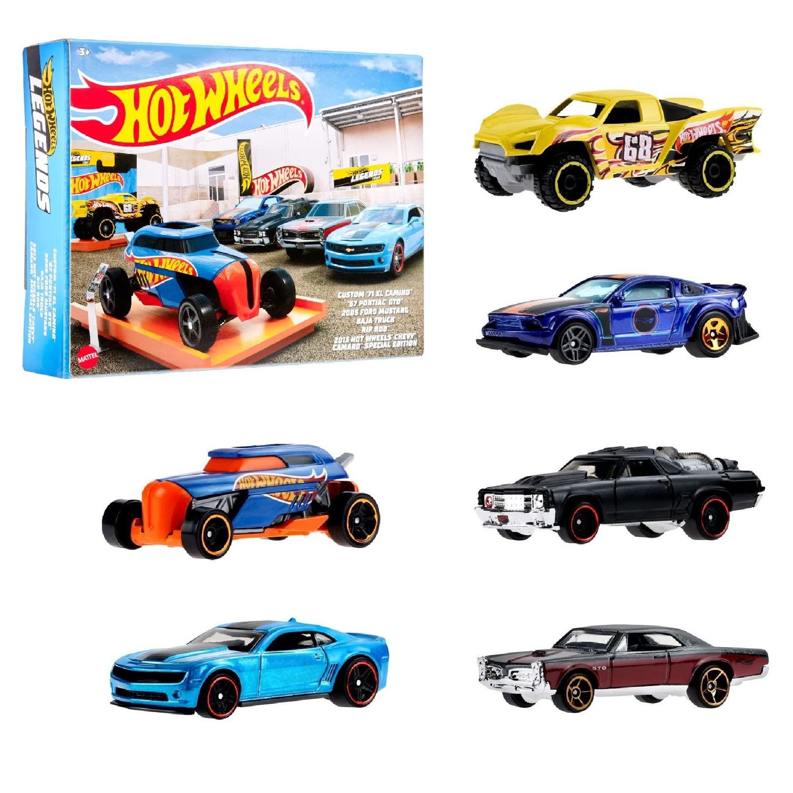 マテル(MATTEL) ホットウィール(Hot Wheels) レジェンド マルチパック