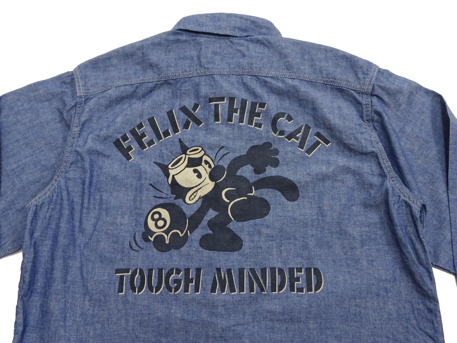 ジョーマッコイ　シャンブレーシャツ　ウエアハウス　デニム　Tシャツ　マッコイ トイズマッコイ フィリックス シャンブレーシャツ TOYS McCOY