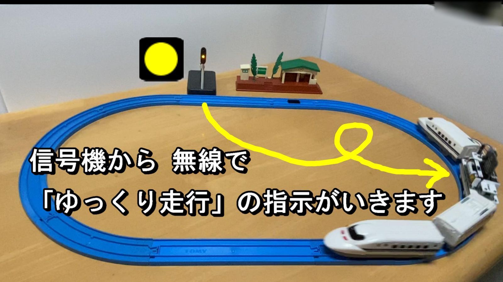 お得なセット 位置センサー付きプログラミング列車＆ドッグレール