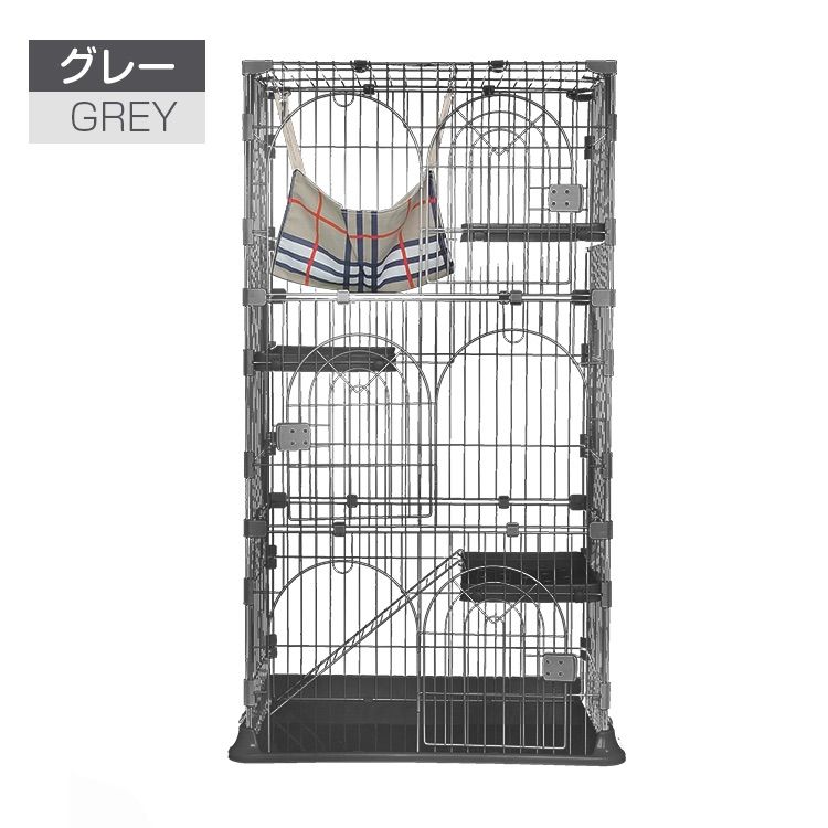 3段キャットケージ
