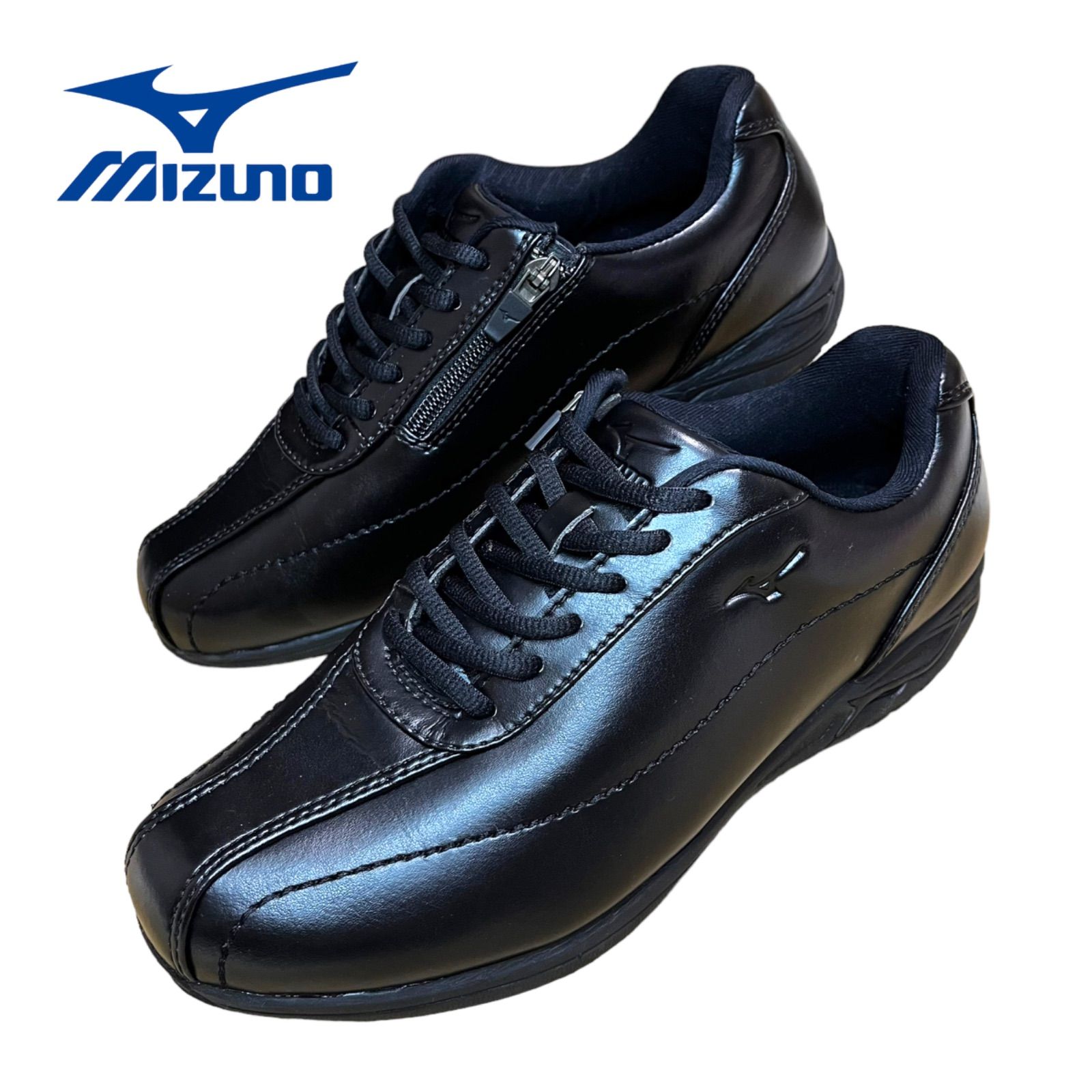 美品】MIZUNO メンズウォーキングシューズ LS030 黒 3E 25.5cm - メルカリ