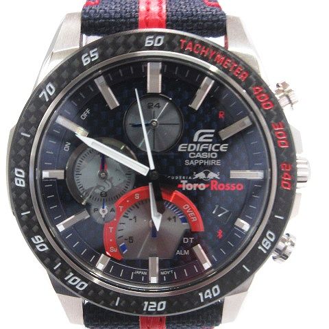 カシオ CASIO 美品 エディフィス EDIFICE トロロッソ Toro Rosso F1 