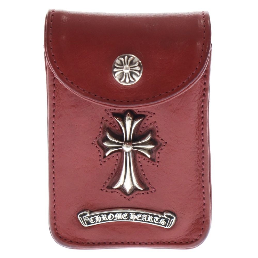 レア物Chrome Hearts シガレットケース スモールクロス CHROME HEARTS クロムハーツ BLT POUCH CIGARETTE CASE2 スモールCH