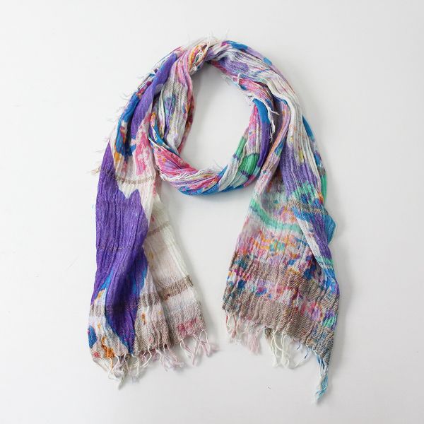 tamaki niime 玉木新雌 タマキニイメ オンリーワン print shawl MIDDLE