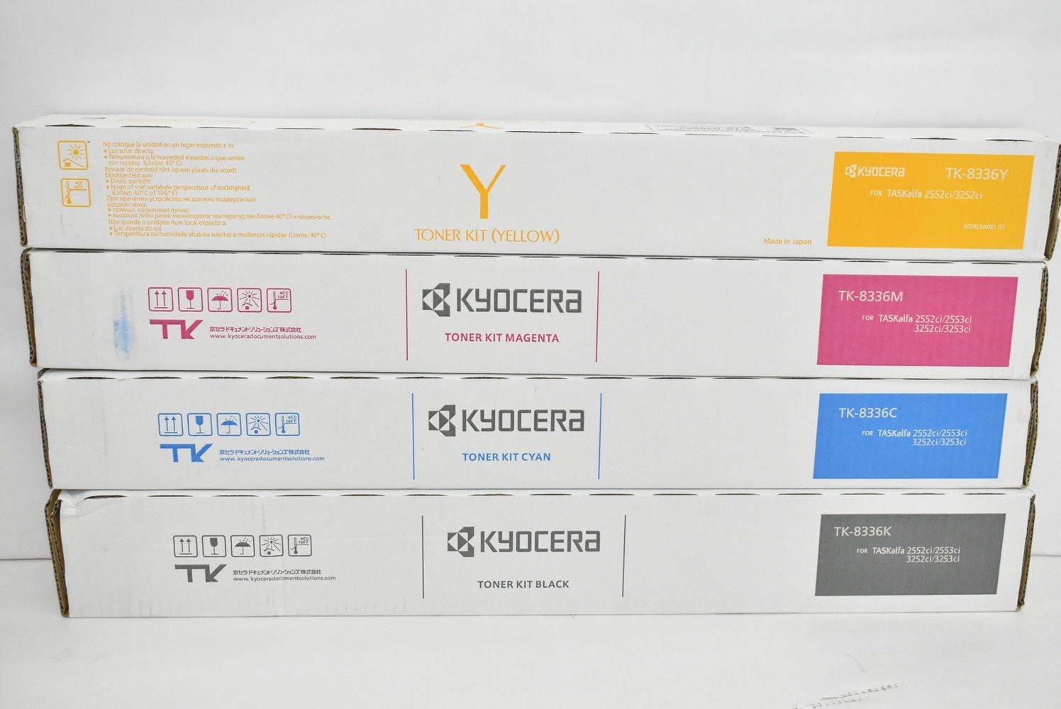 京セラ 純正 トナー TK-8336 4色 シアン マゼンタ イエロー ブラック KYOCERA IT0N7H7KRO9C-D-S13-byebye