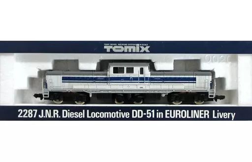 中古】鉄道模型 1/150 JR DD51形ディーゼル機関車(ユーロライナー