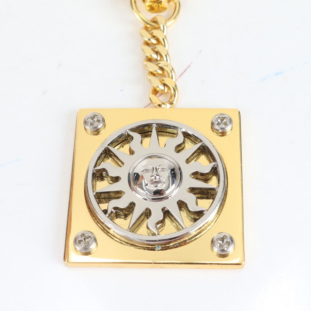 VERSACE　サンバースト　バッグチャーム Versace Small Leather Goods for Women