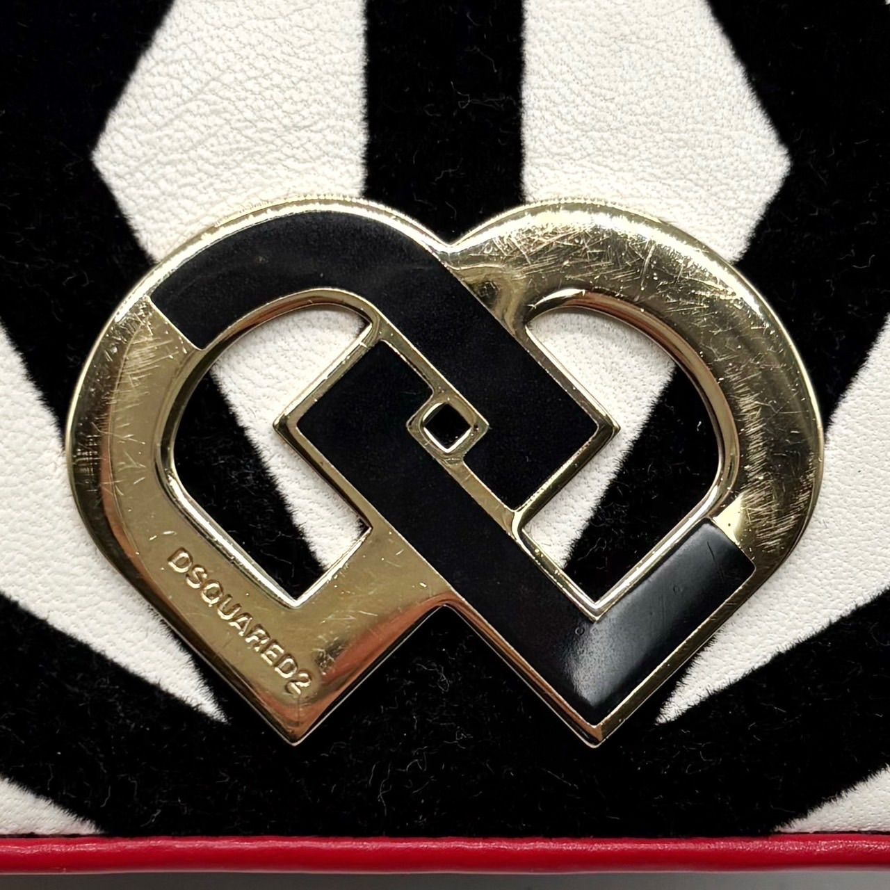 美品? DSQUARED2 ディースクエアード ショルダーバッグ トートバッグ