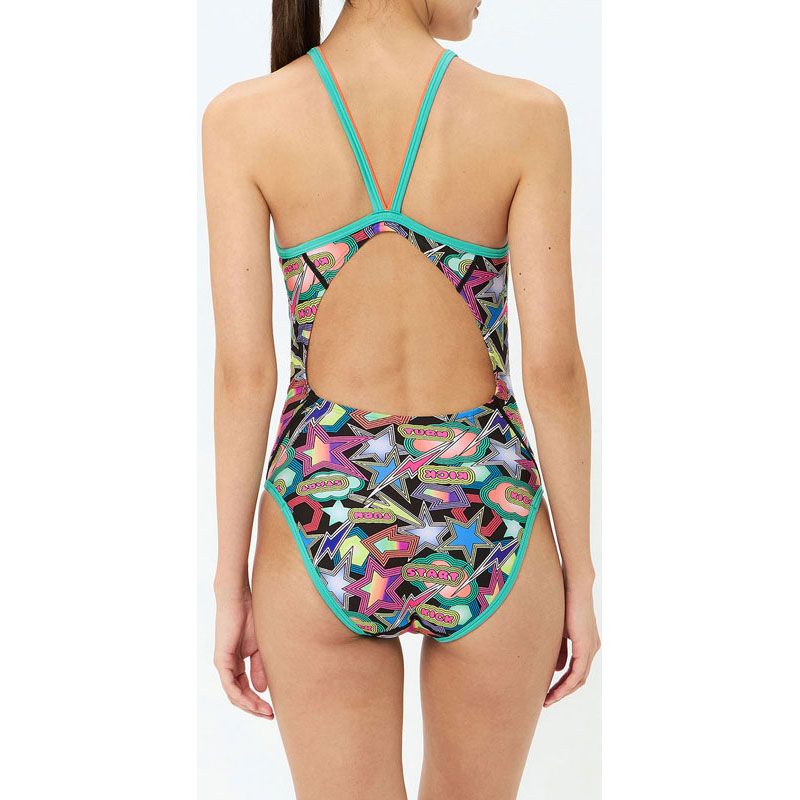 Speedo スピード Sparkling Boom TurnS Suit 水泳 水着レディース競泳