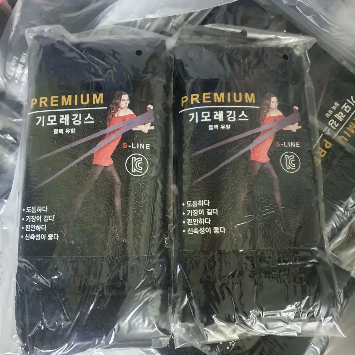 パンスト 100枚 起毛 レギンス ブラック U발