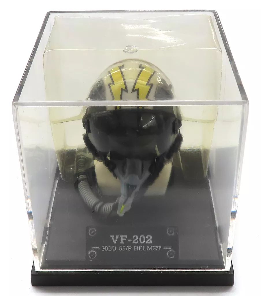 中古】フィギュア EFA-03 パイロットヘルメット(D) VF-202 「ELITE