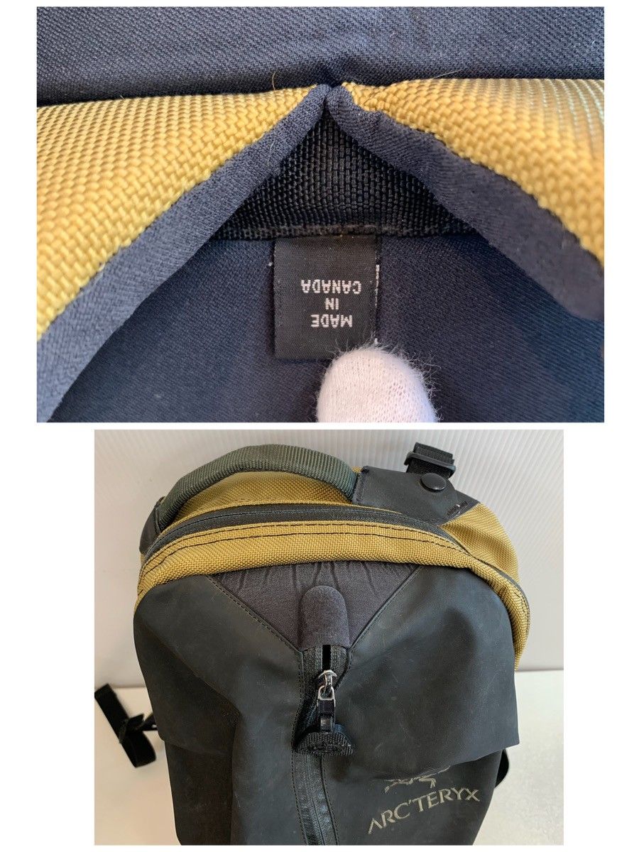 アークテリクス ARC'TERYX × BEAMS ビームス 別注 カナダ製 アロー22 25周年 バッグ メンズバッグ バックパック・リュック ロゴ ブラック 201goods-386