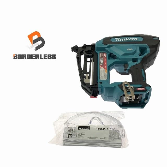 makita マキタ 40Vmax 充電式フロアタッカー ST003GZ ステープル幅4mm 長さ38mm コードレス バッテリー式 106676