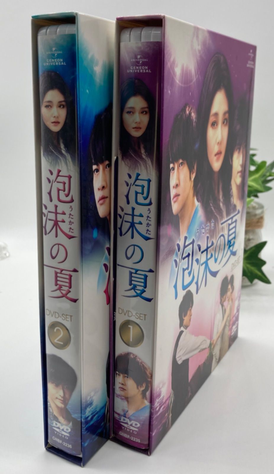 泡沫の夏 DVD-SET 1・2 泡沫の夏~トライアングル・ラブ~ DVD-SET1
