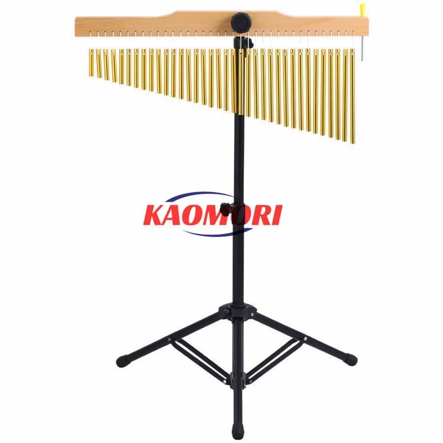 ツリーチャイム 36音 チャイム 楽器 バーチャイム スタンド付き