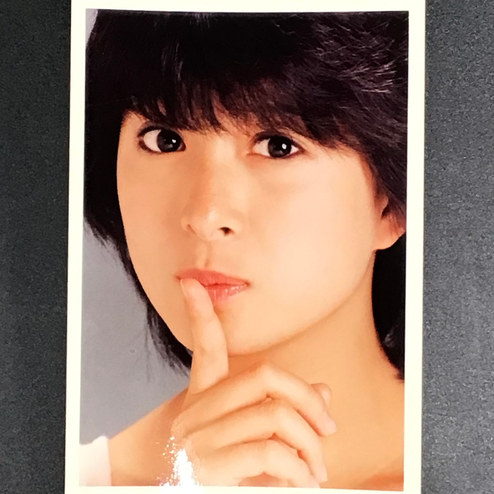 1362 【当時物】河合奈保子 ブロマイド 8枚セット sakuracolor 水着