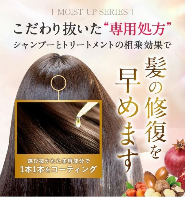 モイストアップ ジェル シャンプー⁄トリートメント ⁄ fuettarich