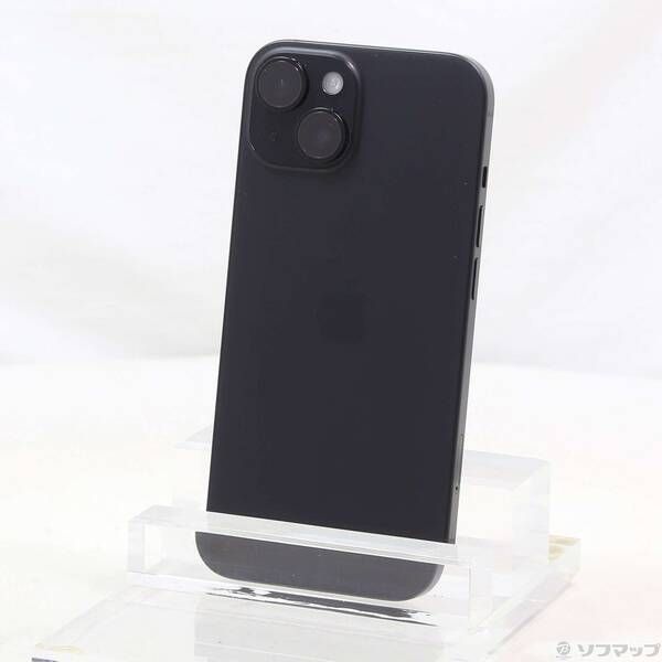 〔 品〕 iPhone15 128GB ブラック MTMH3J A SIMフリー 262