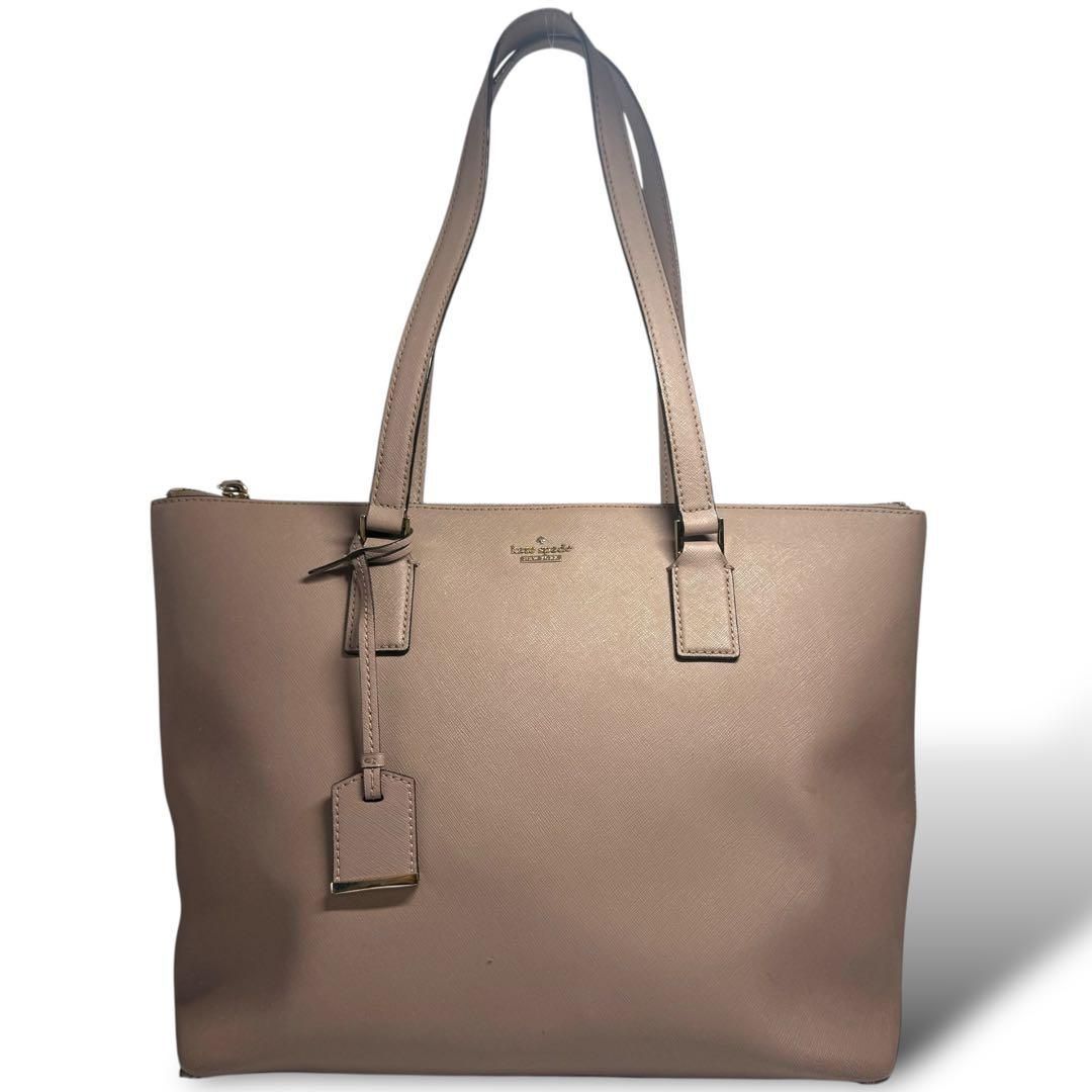 良品】kate spade ケイトスペード 牛革 レザー トートバッグ