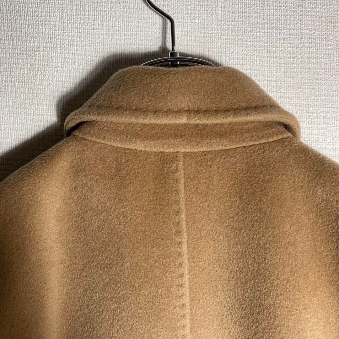美品 MaxMara 白タグ 高級 ウール カシミヤ ダブル ロングコート Max Mara - 極美品 マックスマーラ Max Mara コート 白タグ