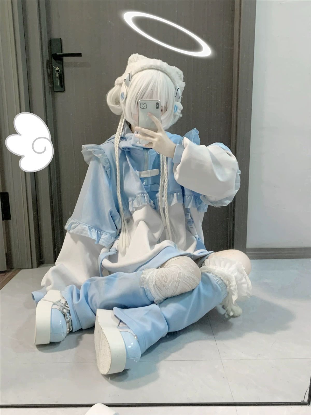 天使界隈 サブカル 服 オーバーサイズ 大きめ ゆったり 原宿 渋谷 10代