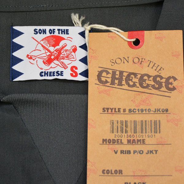 SON OF THE CHEESE サノバチーズ V RIB P/O JACKET プルオーバージャケット SC1910-JK09  8054000183982 - メルカリ