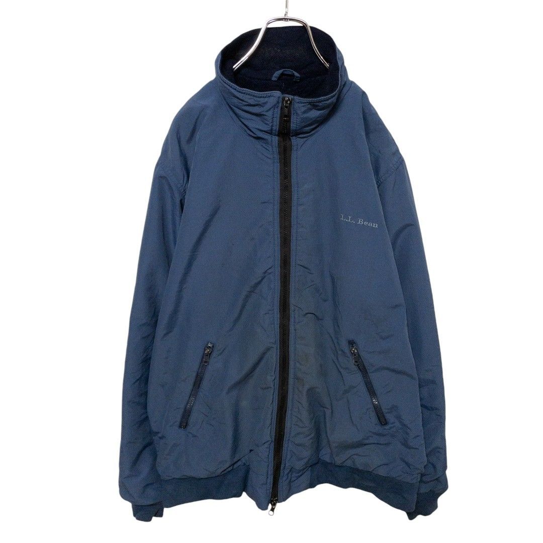 L.L.Bean】 ワンポイントロゴ刺繍 ウォームアップジャケット S-859