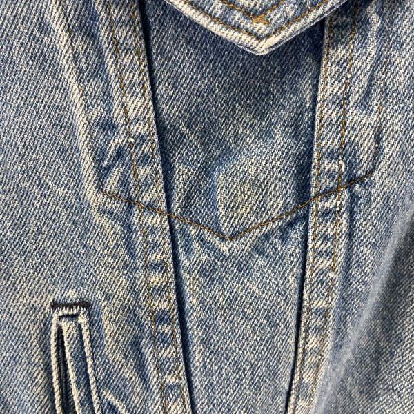 中古】LEVI'S 80-90s 70506-0214 レザーパッチリメイク トラッカー