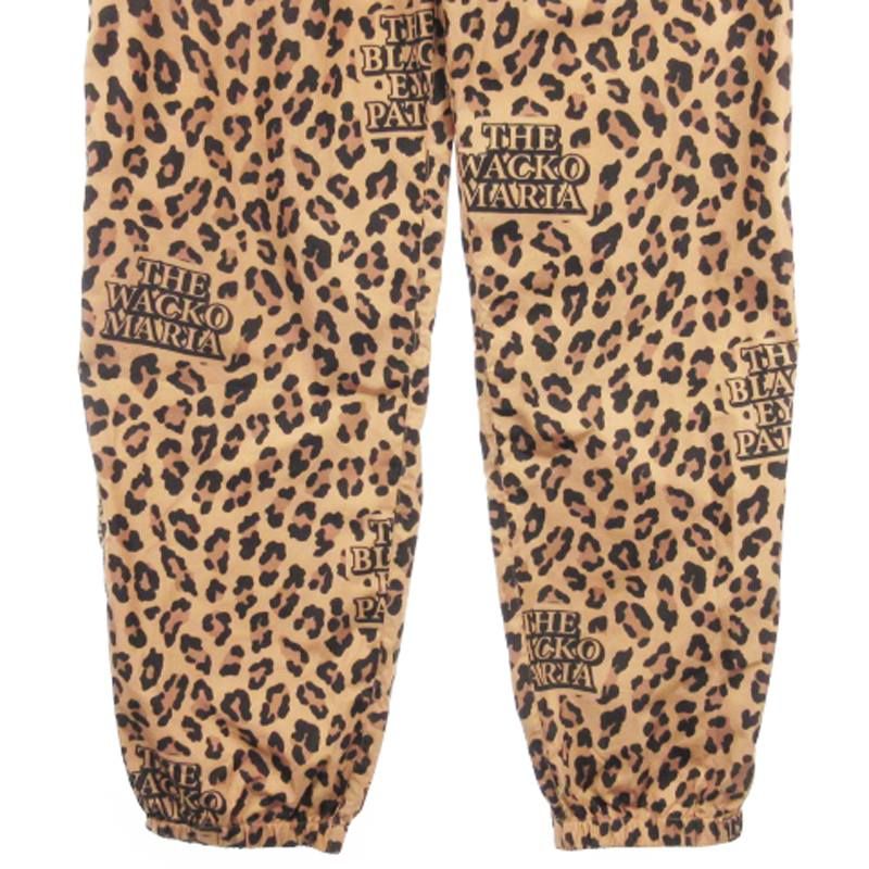 WACKO MARIA BLACK EYE PATCH レオパードトラックパンツ WACKO MARIA
