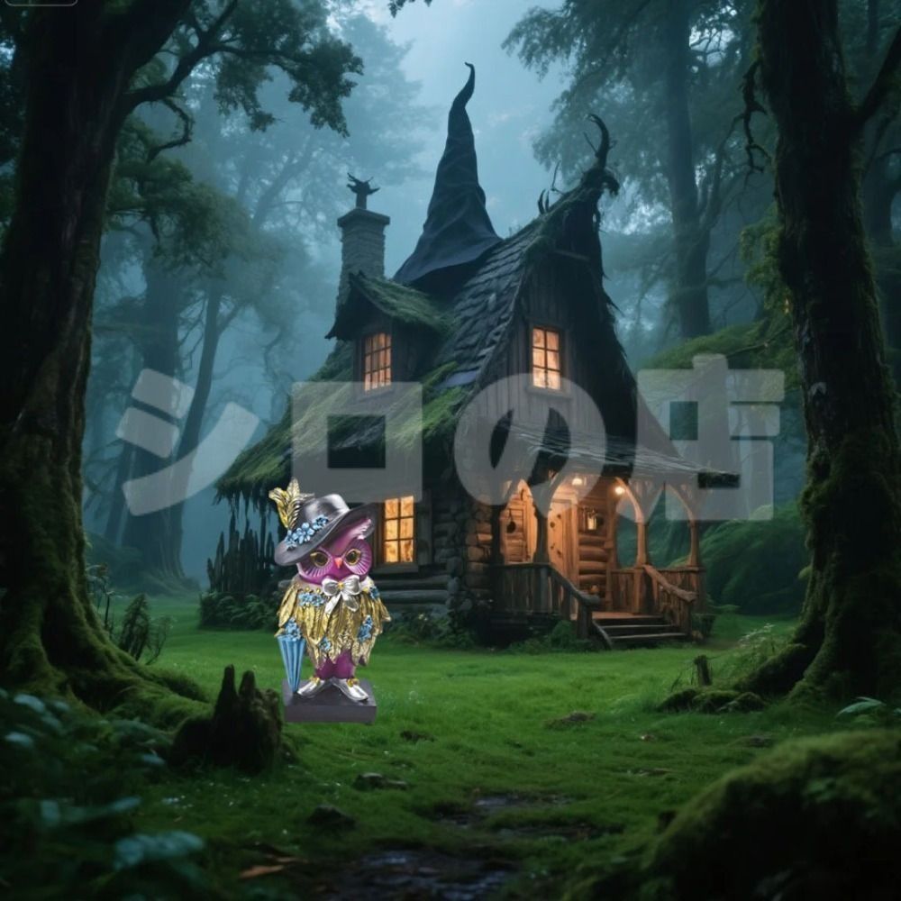 置物 オブジェ ガーデンオーナメント オシャレな格好をしたフクロウ ふくろう インテリア 玄関 リビング ダイニング 装飾 庭 ガーデニング 装飾 ガーデン 樹脂 ギフト インテリア用品 贈り物 雑貨 棚装飾 癒しグッズ YUZUMIYA_COM