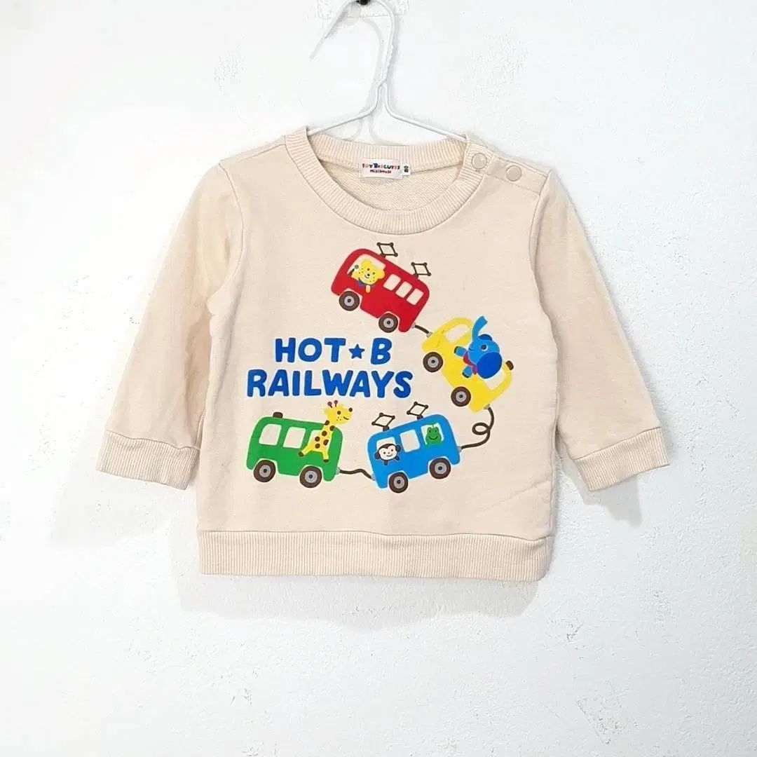 【限定SALE，お買い得】 ( 80 ) ミキハウス ホット・ビー トレーナー キッズ その他