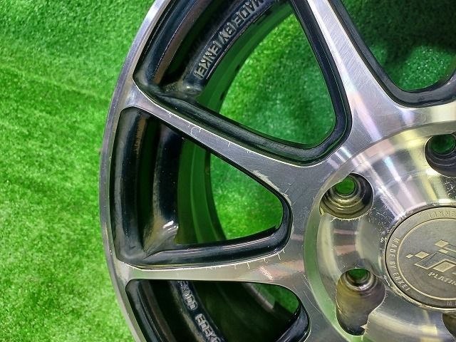 RIVAZZA ﾃﾞﾘｶD5 ホイール アルミ ブラックポリッシュ 16インチ 6.5J 5穴 4本 114.3