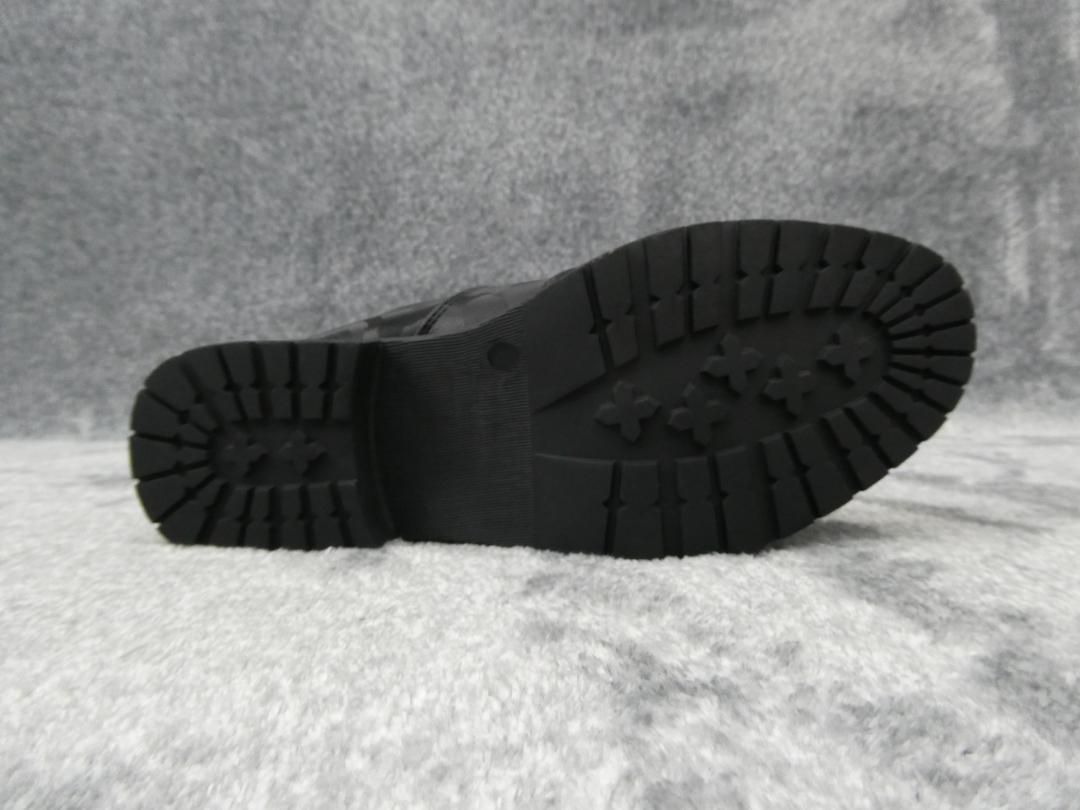 特攻ブーツ 27.0cm 迷彩 黒 / カモフラ 斜め カット - メルカリ