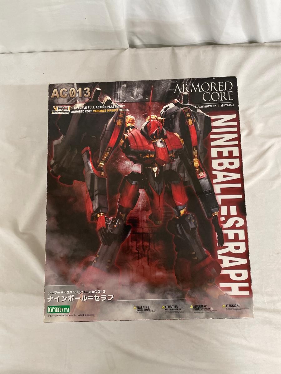 アーマード コア ヴァリアブル インフィニティーシリーズ ナインボール セラフ 1|72プラスチックキット
