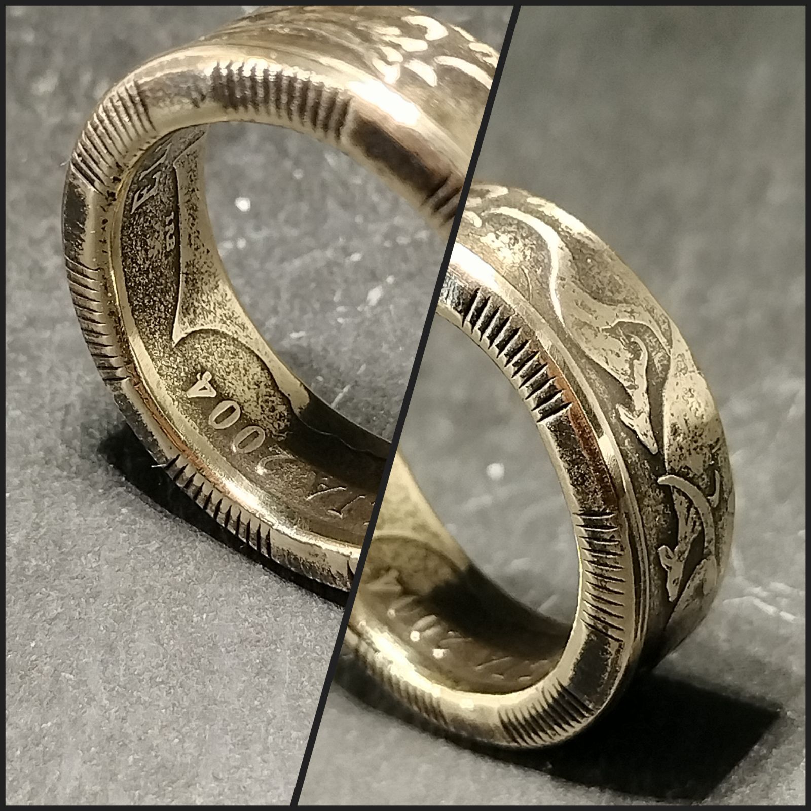 オーダーメイドリング受付中』🇦🇺オーストラリア連邦1ドル アルミ青銅貨 コインリング - メルカリ