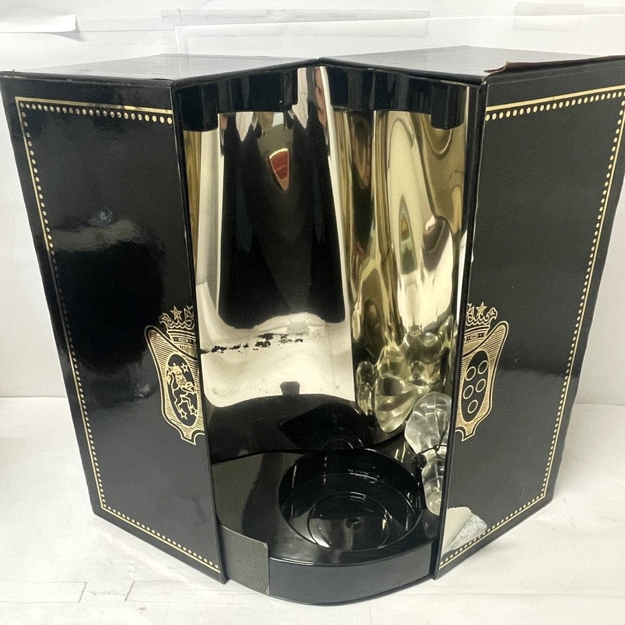 □CROIZET COGNAC クロアーゼ コニャック クリスタル ボトル バカラ