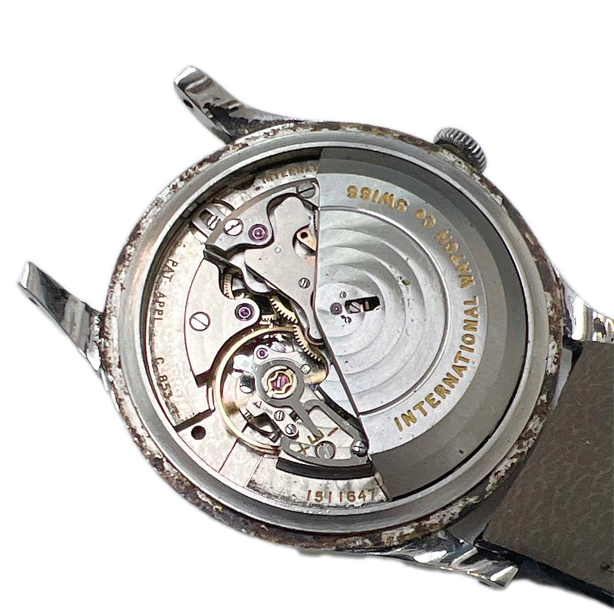 稼働 腕時計 IWC シャウハウゼン オールドインター ペラトン式 自動 