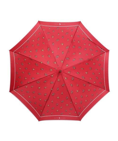 【未使用】ラルフローレン 長傘 雨傘 ポロベア バイカラー レッド×ネイビー 未使用品】ポロラルフローレン ポロベア バイカラー 長傘 レッド