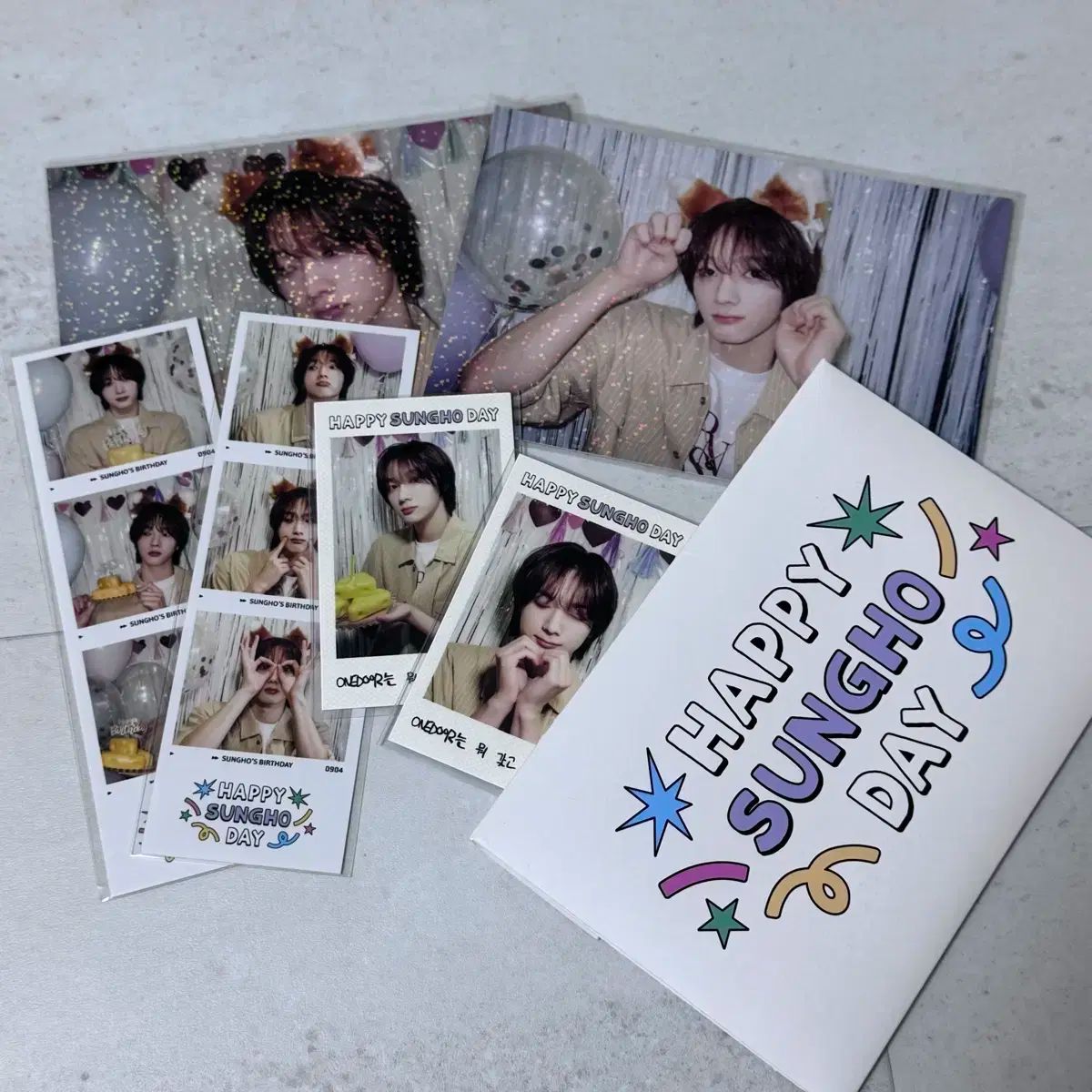 BOYNEXTDOOR ソンホ センイル グッズ トレカ セット フォトスタンド BOYNEXTDOOR(ボイネク) ソンホ(SUNGHO) 誕生日 センイル フォト