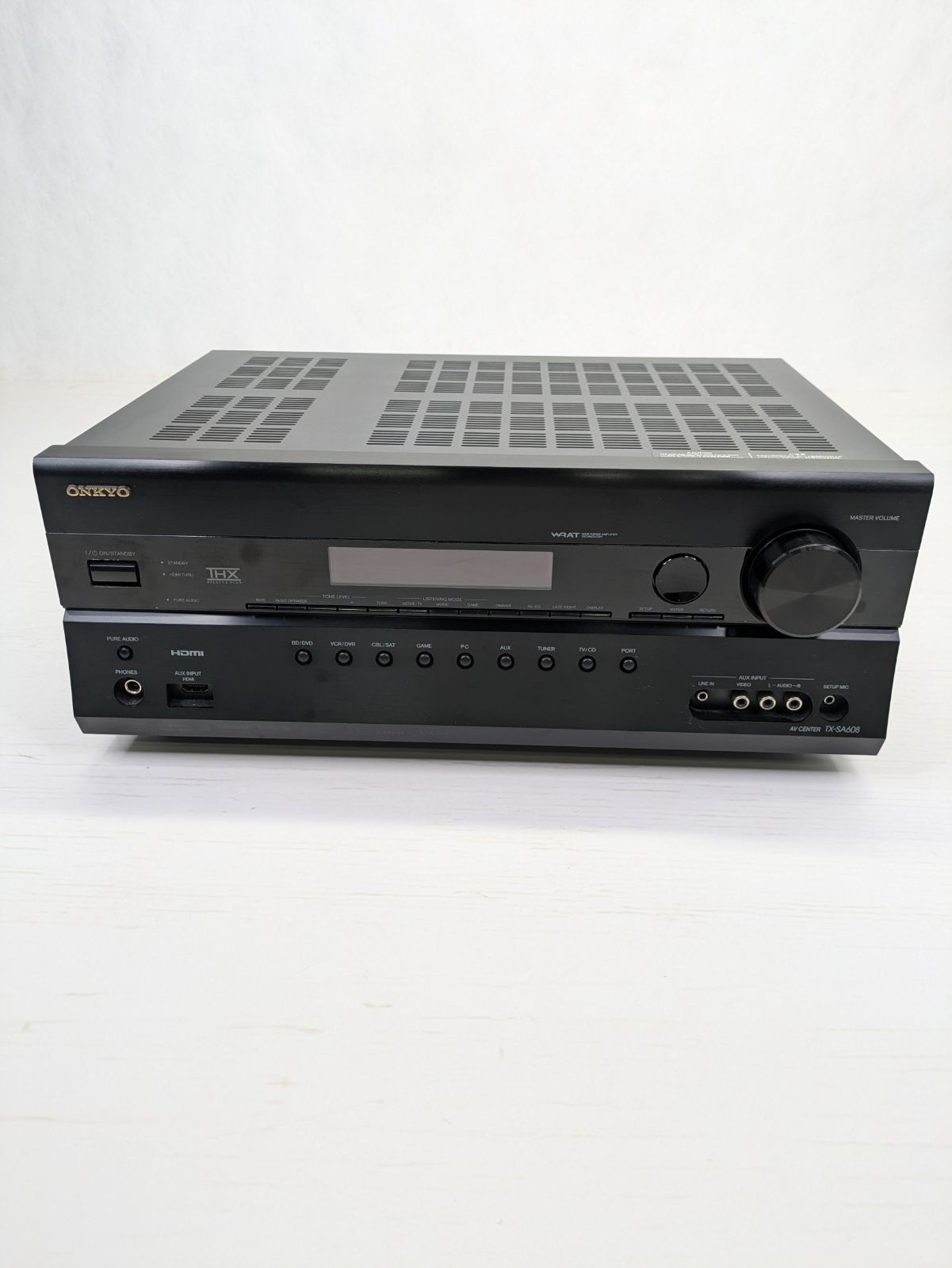 動作確認済み】ONKYO・オンキヨー・TX-SA608・AVアンプ・HDMI・3D映像