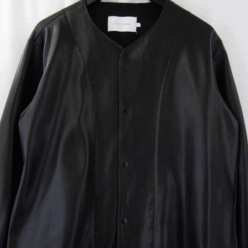 CURLY&Co. カーリー REGENCY NC JACKET Synthetic leather 213