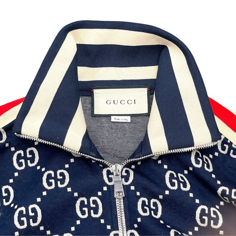 GUCCI】グッチ GGジャガード コットンジャケット&ジョギングパンツ
